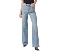 Vero Moda Tessa Straight Fit Ra339 High Waist Jeans Blue 28 / 32 Woman