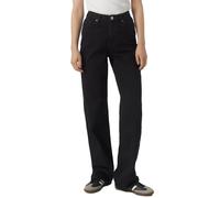 Vero Moda Tessa Wide Fit Jeans Black 28 / 30 Woman