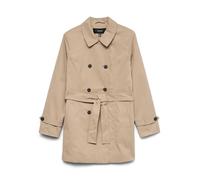 VERO MODA Trenchcoat VMCHELSEA Trenchcoat Silver Mink, XS