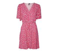 VERO MODA VMAlba Women's Viscose Mini Dress Short Sleeve Dress