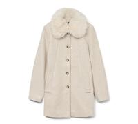 VERO MODA Women's Cozy Vmautumn Cosy Jacket Ga Boo, Oatmeal, S