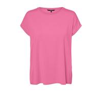 VERO Moda VMAVA Plain SS TOP GAJRS NOOS, Pink Cosmos, S