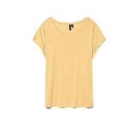 VERO MODA Vmava Plain SS Top JRS Noos Golden Haze