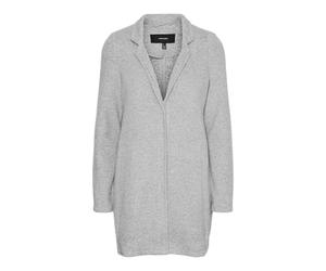 VERO MODA VMBRUSHEDKATRINE 3/4 JACKET GA, Light grey melange/detail: melange., L
