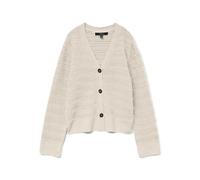 VERO MODA Vmcalla Ls V-Neck Cardigan Noos, Birch, L