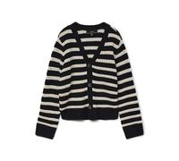 VERO MODA Vmcalla Ls V-Neck Cardigan Noos, Black, S