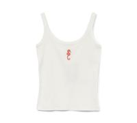 VERO MODA Vmdiana Singlet Top Box JRS, Snow White, M