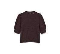 VERO MODA Vmdoffy 2/4 O-Neck Pullover Ga Noos, Chocolate Cake, XS