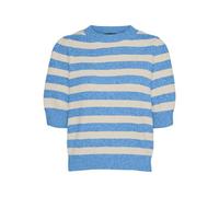 VERO MODA Vmdoffy 2/4 O-Neck Pullover Ga Noos, Little Boy Blue, L