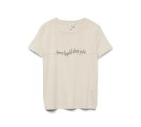 VERO MODA Vmfelise S/S O-Neck T-Shirt JRS BTQ, Birch, S