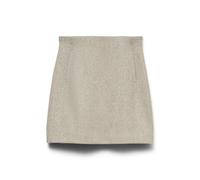 VERO MODA VMFORTUNEALLISON HW GA NOOS Short Skirt, Silver Mink/Detail: Melange, S