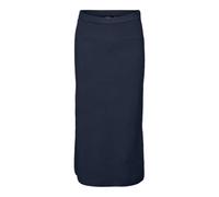 VERO Moda VMGOLD Pinstripe Pencil 7/8 Skirt GA, Blazer Navy, S