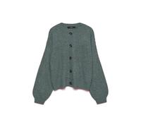 VERO MODA Vmlea LS O-Neck Cardigan Noos, Balsam Green, M