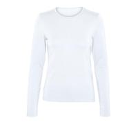 VERO MODA Women's Vmlulu LS O-Neck Top JRS Ga Noos Longsleeve T-Shirt, Bright White, XS