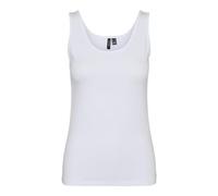 Vero Moda Vmlulu Uu Tank Top JRS Ga Noos, Bright White, S