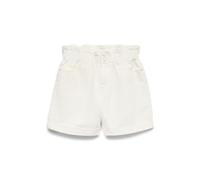 VERO MODA Vmlyra Hr Paperbag Shorts Mix, Snow White, S