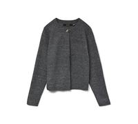 VERO MODA Vmmarina LS O-Neck Cardigan Boo, Dark Grey Blend, M