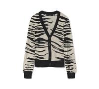 VERO MODA Vmnancy LS V-Neck Cardigan Boo, Black, M