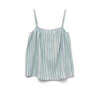 VERO MODA Vmnanna Singlet Top WVN Ga Noos, Gray Mist, M