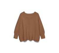 Vero Moda Vmnew Nora 3/4 Boatneck Pullover Noos, Caribou, M Women's