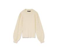 VERO MODA Vmnewlimone LS Highneck Pullover Boo, Birch, L