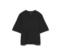 VERO MODA Vmsilje 2/4 O-NCK Oversize Pull GA Noos, black, L