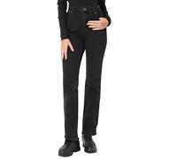 VERO MODA Women's Vmtessa Hr Straight Jeans Li134 Ga Noos, Black Denim, 29W x 30L
