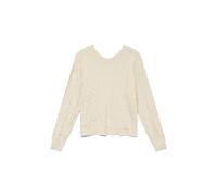 VERO MODA Vmtilda LS O-Neck 2Way Pullover Boo, Birch, M