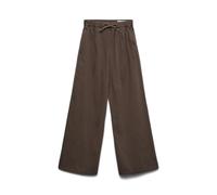 VERO MODA Vmvaleria Mr Wide Pull Up Jeans Noos, Chocolate Martini, 30W x 30L