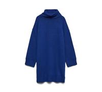 Vero Moda Womens Aquarius Roll Neck Jumper Dress in Blue - Size 12 UK