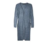 VERO MODA Women's B0ccmzhn56 Cardigan Sweater, Navy Blazer Melange, XS