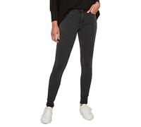 VERO MODA Women's Damen Jeans grau XXL (43-44)"" 32, Dark Grey Denim, XXL/32