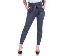 Vero Moda Women's Vmeva Hr Loose Paperbag Pant Ga Noos Trouser, OmbrÉ Blue, L / 30L
