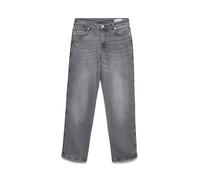 Vero Moda Women's Female Slim Fit Vmamara Mid Rise Gerade Geschnitten Jeans Straight Cut, Medium Grey Denim, 25W x 32L