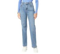 VERO MODA Women's Female Straight-fit Vmtessa Hohe Taille Gerade Geschnitten Jeans, Medium Blue (Medium Blue Denim), 30W x 30L