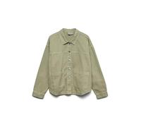VERO MODA Female Shirt Jacket VMJAMIE Denim Jacket, Laurel Wreath, S