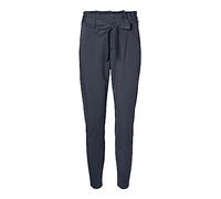 Vero Moda Women's Vmeva Hr Loose Paperbag Pant Ga Noos Trouser, OmbrÉ Blue, XL / 30L