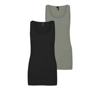 Vero Moda Maxi My Soft Sleeveless T-shirt 2 Units
