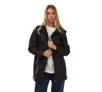 Vero Moda Womens Malou Coated Jacket in Black - Size 12 UK