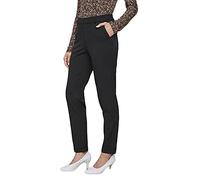 VERO MODA Womens Maya Solid Colour Trousers Black 28W / 30L