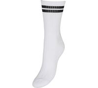 VERO MODA Womens Mel Stripe Socks White/black One Size