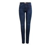 Vero Moda Women's Onlpaola Lola Hw Sk DNM Azgz878, Dark Denim Blue, S / 32L