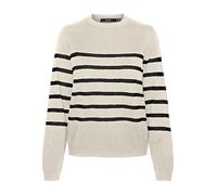 VERO MODA Womens Saba Plain Jumper Birch Black M