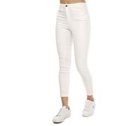 Vero Moda Womenss Sophia High Waist Skinny Jeans in White Cotton - Size 12 Regular
