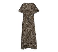 VERO MODA Women's Vmalba SS Calf Dress WVN Ga Noos, Tigers Eye, M