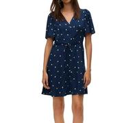 VERO MODA Women's Vmalba SS Short Dress WVN Ga Noos, Blazer Navy, XL
