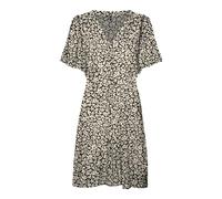 VERO MODA Women's Vmalba SS Short Dress WVN Ga Noos Dress, Black, M