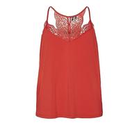 VERO MODA Women's Vmana S/L Lace Top Ga Noos Curve Top (Pack of 1)