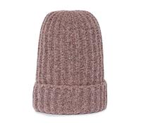 VERO MODA Women's Vmanna Rib Beanie Ga Noos hat, Woodrose, One Size Fits All