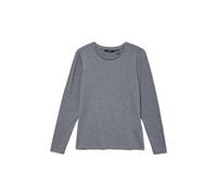 VERO MODA Women's Vmava Ls Top JRS Ga Noos Long-Sleeved Shirt, Medium Grey Melange, XL